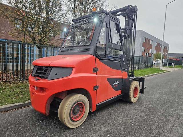 2017 linde e80-01/900 8000kg accu 2020 vorkheftruck - afbeelding 23 van  28