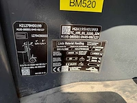 2017 linde e80-01/900 elektrische vorkheftruck 8000kg - afbeelding 7 van  23