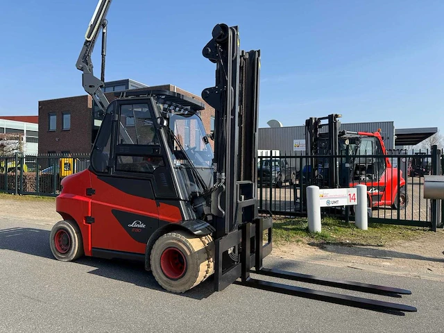 2017 linde e80-01/900 elektrische vorkheftruck 8000kg - afbeelding 12 van  23