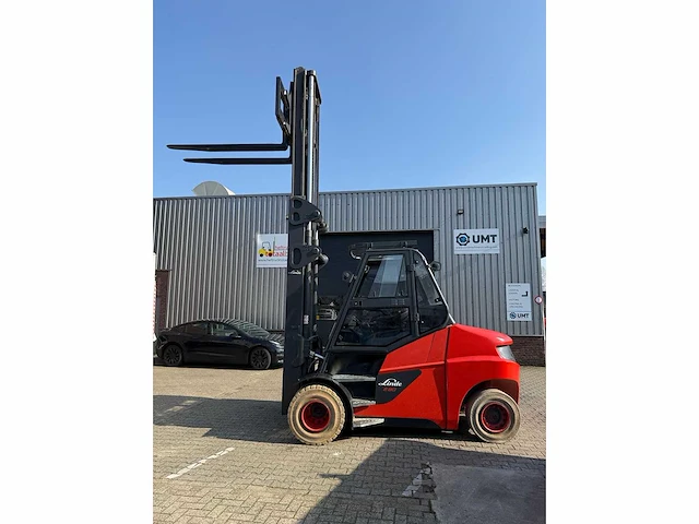 2017 linde e80-01/900 elektrische vorkheftruck 8000kg - afbeelding 20 van  23