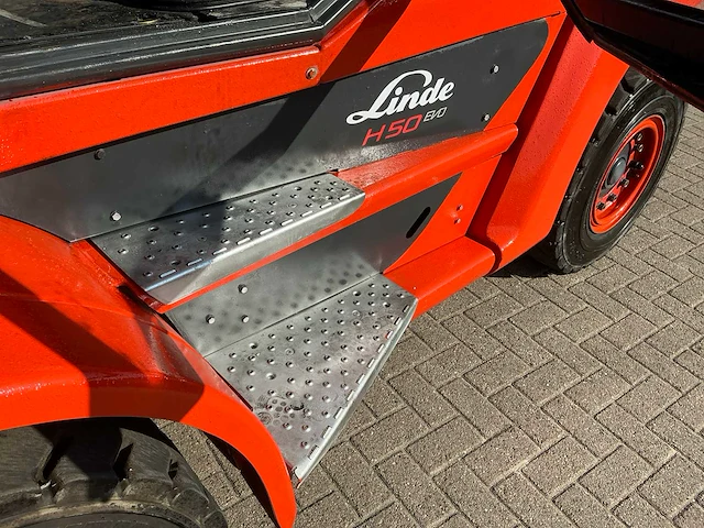 2017 linde h50d-03 vorkheftruck - afbeelding 6 van  22