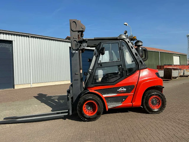 2017 linde h50d-03 vorkheftruck - afbeelding 12 van  22