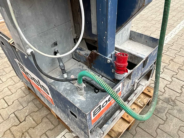 2017 lissmac dts 420-pe/n verticale steenzaagmachine / blokzaagmachine - afbeelding 5 van  17