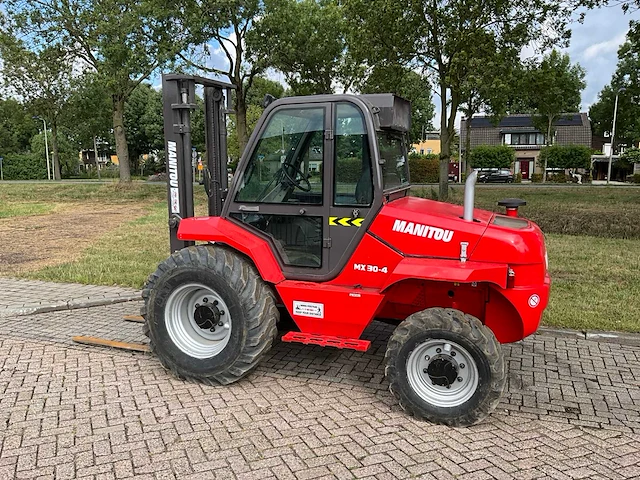 2017 manitou mx 30-4 vorkheftruck 4x4 - afbeelding 21 van  21