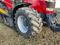 2017 massey ferguson 7718 dyna-vt vierwielaangedreven landbouwtractor met maaiarm - afbeelding 4 van  39