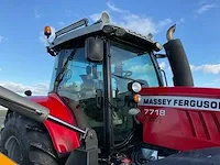 2017 massey ferguson 7718 dyna-vt vierwielaangedreven landbouwtractor met maaiarm - afbeelding 5 van  39