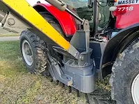 2017 massey ferguson 7718 dyna-vt vierwielaangedreven landbouwtractor met maaiarm - afbeelding 6 van  39