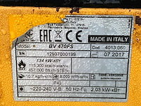 2017 master air-bus bv 470fs industriële heater / event heater / hetelucht turbine - afbeelding 4 van  12