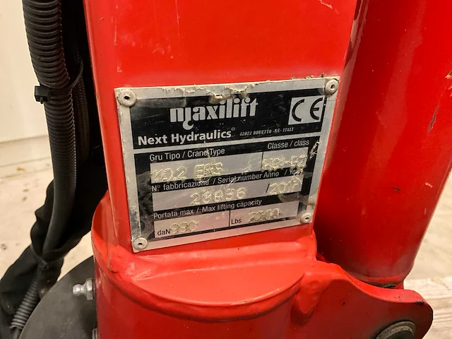 2017 maxilift 110.2 1000kg autolaadkraan - afbeelding 7 van  7