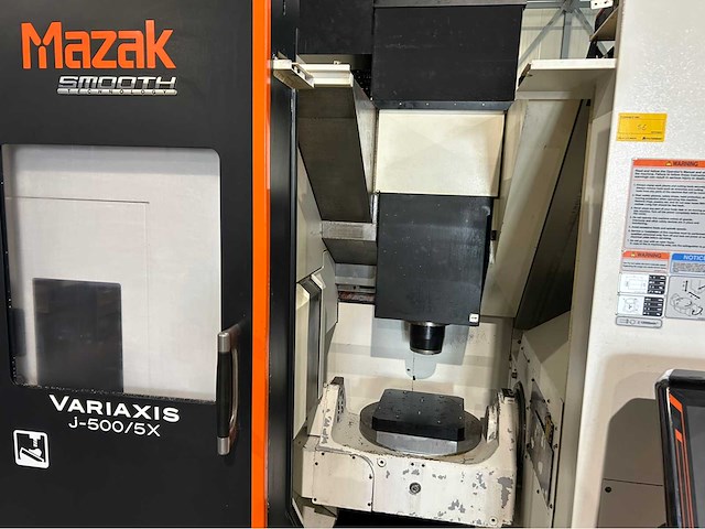 2017 mazak variaxis j-500/5x cnc universeel machinecentrum - afbeelding 4 van  27