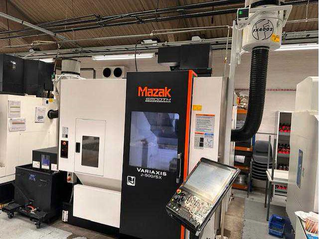 2017 mazak variaxis j-500/5x cnc universeel machinecentrum - afbeelding 1 van  27
