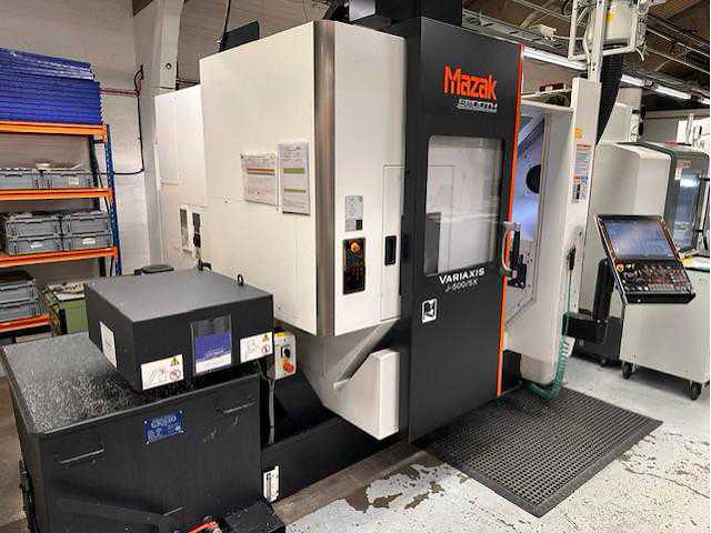 2017 mazak variaxis j-500/5x cnc universeel machinecentrum - afbeelding 21 van  27