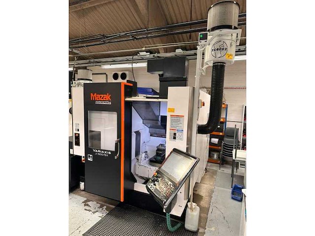 2017 mazak variaxis j-500/5x cnc universeel machinecentrum - afbeelding 22 van  27