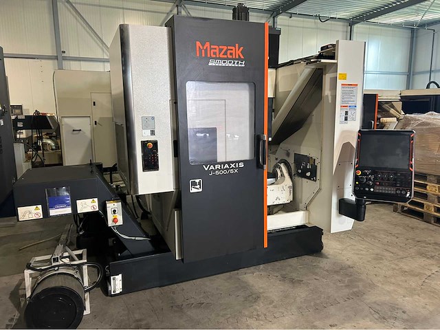 2017 mazak variaxis j-500/5x cnc universeel machinecentrum - afbeelding 26 van  27