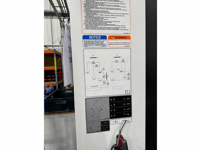 2017 mazak vc-primos 400sg cnc bewerkingscentrum - afbeelding 10 van  24