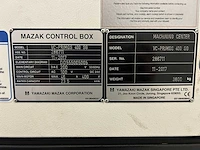 2017 mazak vc-primos 400sg cnc bewerkingscentrum - afbeelding 17 van  24