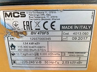 2017 mcs master air-bus bv 470 fs industriële heater / event heater / hetelucht turbine - afbeelding 4 van  12