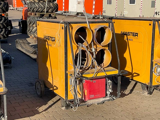 2017 mcs master air-bus bv 470 fs industriële heater / event heater / hetelucht turbine - afbeelding 6 van  12