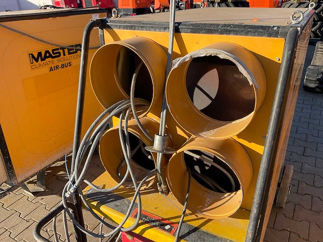 2017 mcs master air-bus bv 470 fs industriële heater / event heater / hetelucht turbine - afbeelding 10 van  12