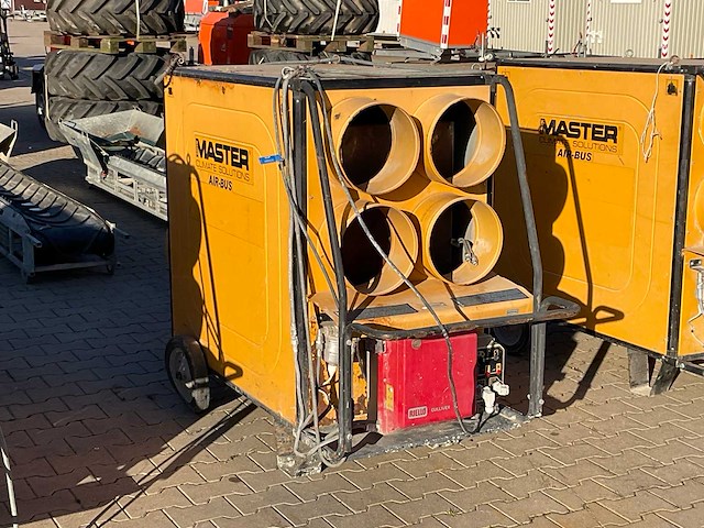 2017 mcs master air-bus bv 470 fs industriële heater / event heater / hetelucht turbine - afbeelding 7 van  12