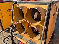 2017 mcs master air-bus bv 470 fs industriële heater / event heater / hetelucht turbine - afbeelding 10 van  12