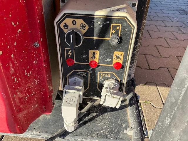 2017 mcs master air-bus bv 470 fs industriële heater / event heater / hetelucht turbine - afbeelding 12 van  12