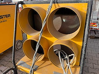 2017 mcs master air-bus bv 470 fs industriële heater / event heater / hetelucht turbine - afbeelding 11 van  13