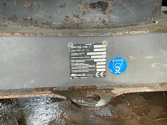 2017 mecalac 8mcr rupsgraafmachine - afbeelding 11 van  20