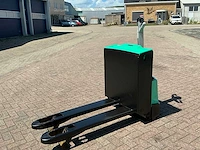 2017 mitsubishi pbp16n2 elektrische palletwagen - afbeelding 1 van  8