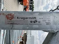 2017 muba kal 275 krachtarmlift / montagelift - afbeelding 8 van  8