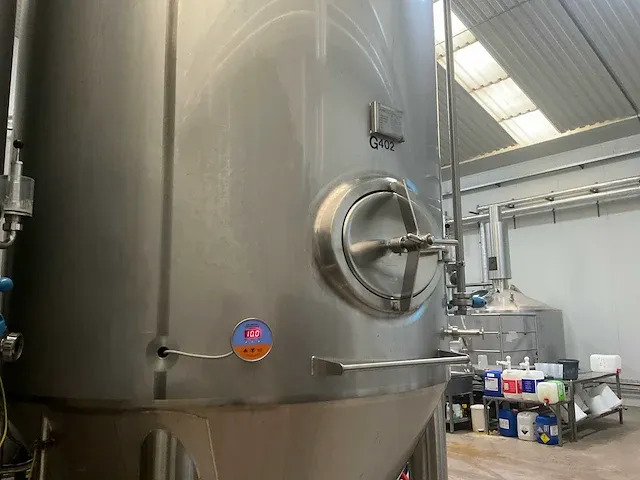 2017 mueller dubbelwandige 40hl fermentatie druktank - afbeelding 10 van  12
