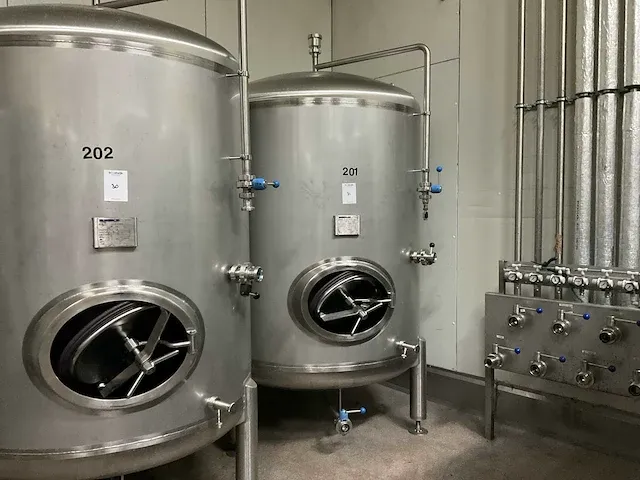 2017 mueller enkelwandige 20hl lager druktank - afbeelding 1 van  7