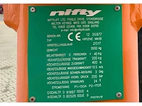 2017 niftylift nifty hr12ne hoogwerker - afbeelding 17 van  24