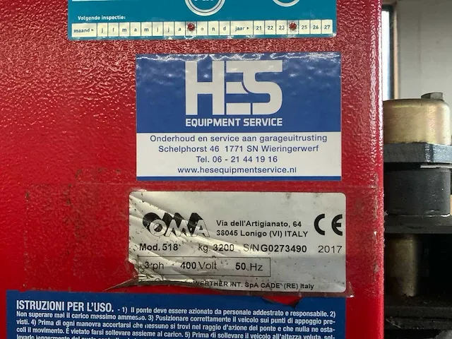 2017 oma 518 hefbrug - afbeelding 5 van  9