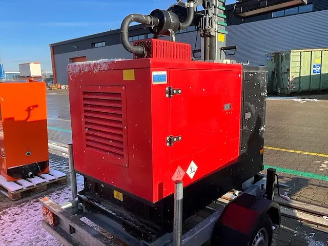 2017 omc trailer / ital tower ts 1300 / astrid kohler led lichtmast aggregaat aanhangwagen; - afbeelding 2 van  28