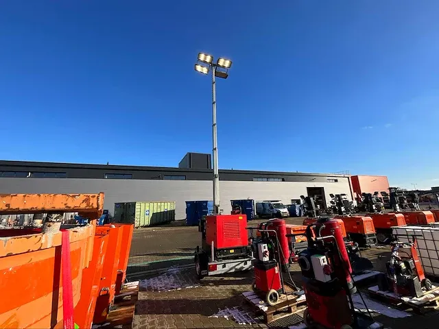 2017 omc trailer / ital tower ts 1300 / astrid kohler led lichtmast aggregaat aanhangwagen; - afbeelding 1 van  28