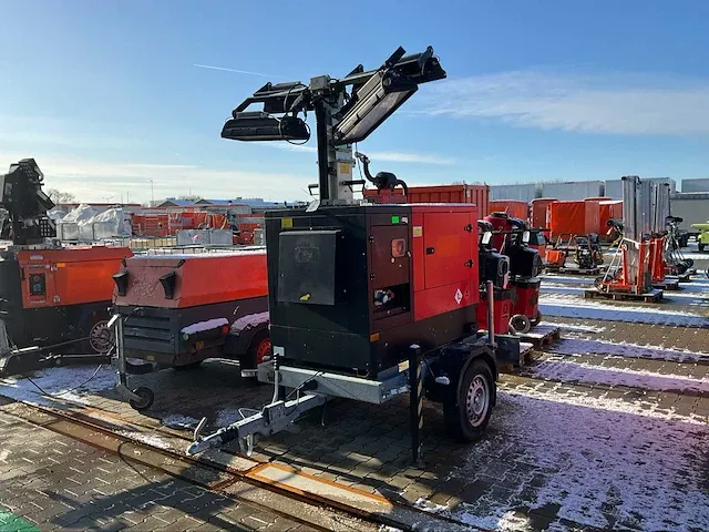 2017 omc trailer / ital tower ts 1300 / astrid kohler led lichtmast aggregaat aanhangwagen; - afbeelding 22 van  28