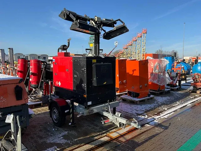 2017 omc trailer / ital tower ts 1300 / astrid kohler led lichtmast aggregaat aanhangwagen; - afbeelding 23 van  28