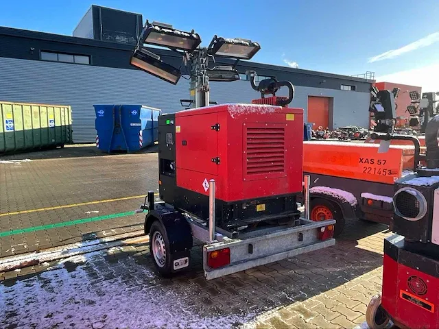 2017 omc trailer / ital tower ts 1300 / astrid kohler led lichtmast aggregaat aanhangwagen; - afbeelding 25 van  28