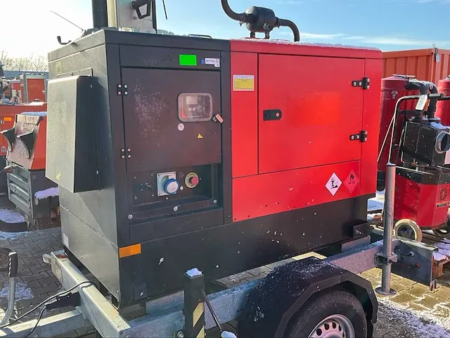 2017 omc trailer / ital tower ts 1300 / astrid kohler led lichtmast aggregaat aanhangwagen; - afbeelding 27 van  28