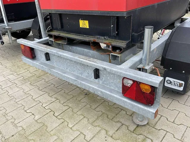 2017 omc trailer / ital tower ts 1300 / astrid kohler led lichtmast aggregaat aanhangwagen - afbeelding 7 van  16