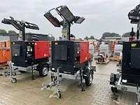 2017 omc trailer / ital tower ts 1300 / astrid kohler led lichtmast aggregaat aanhangwagen - afbeelding 9 van  16