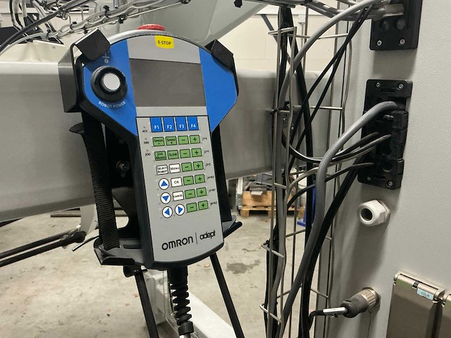 2017 omron quattro 650h parallelle robot in stalen frame - afbeelding 6 van  30
