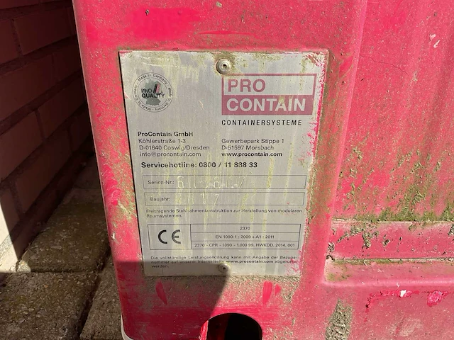 2017 pro contain toilet unit - afbeelding 19 van  23