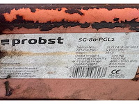 2017 probst sg80 mechanische blokkenklim - afbeelding 7 van  15