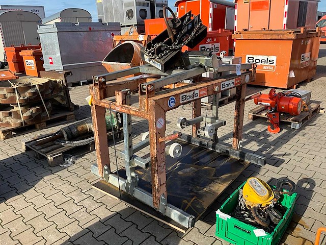 2017 probst sg80 mechanische blokkenklim - afbeelding 1 van  15