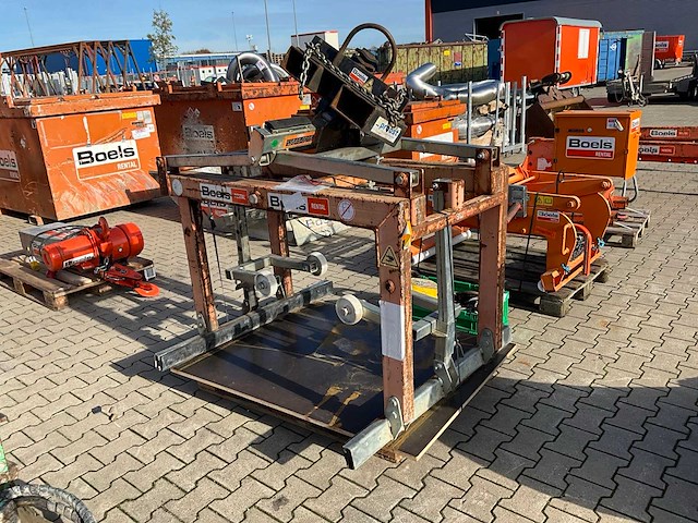 2017 probst sg80 mechanische blokkenklim - afbeelding 10 van  15