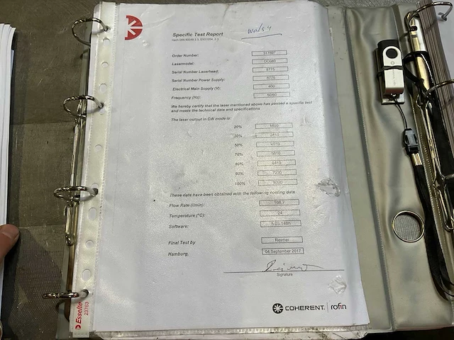 2017 rofin dc080 co2- laser lassysteem - afbeelding 38 van  61