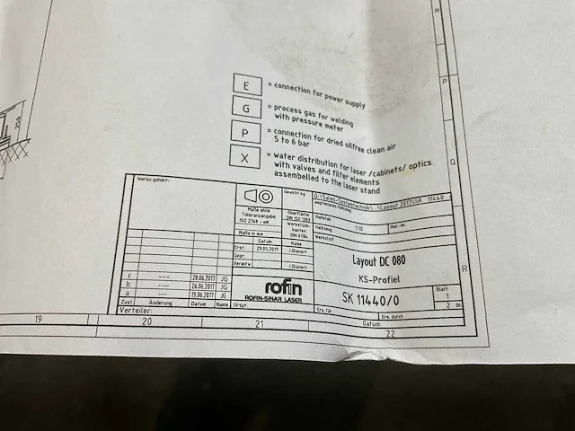 2017 rofin dc080 co2- laser lassysteem - afbeelding 30 van  61