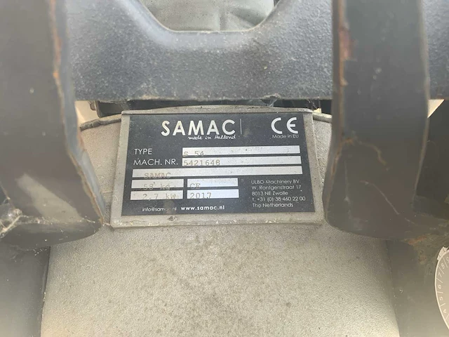 2017 samac s-54 trilstamper - afbeelding 5 van  13
